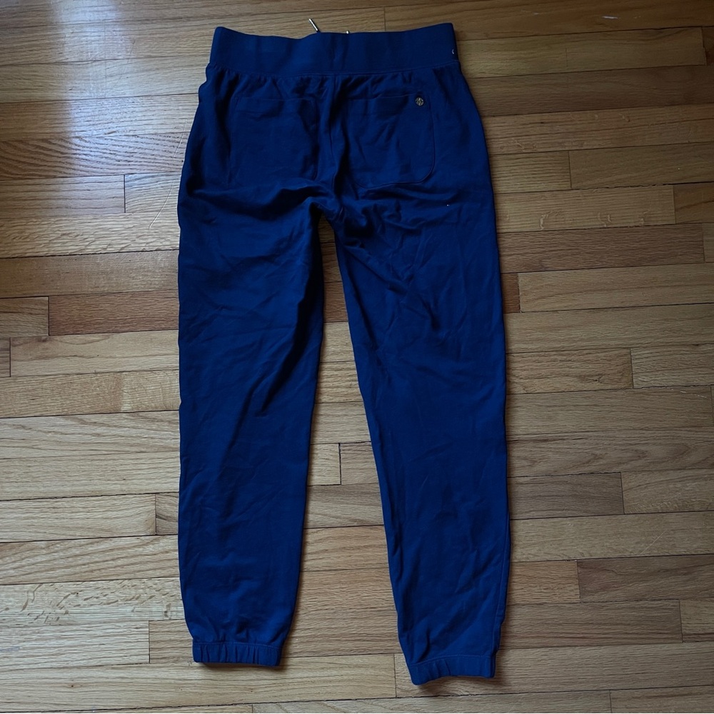Lilly Pulitzer Mallie Knit Pants High Tide Navy Jogger XS - Picture 12 of 13